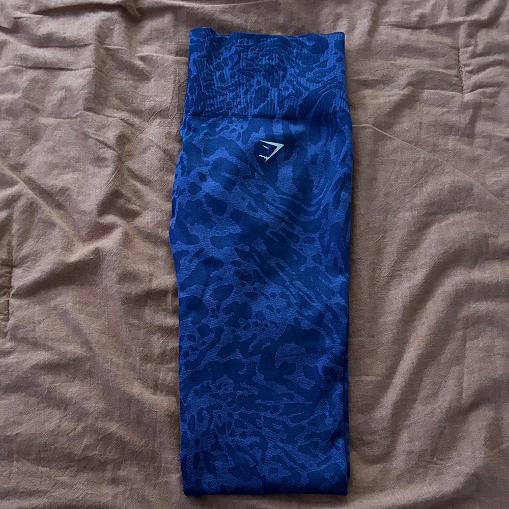 Blue Gymshark S adapt safari leggings
